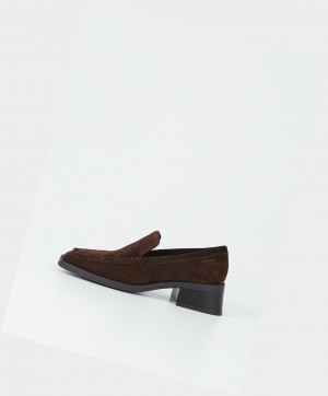 Vagabond Blanca Loafers Dam Mörkbruna | 27946-WNZG