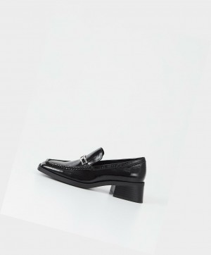 Vagabond Blanca Loafers Dam Svarta | 14093-URNH