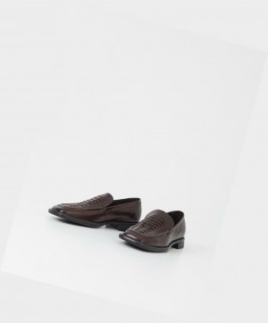 Vagabond Brittie Loafers Dam Mörkbruna | 85160-HVNJ