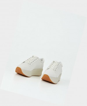 Vagabond Casey Låga Sneakers Dam Vita | 17842-FHGK