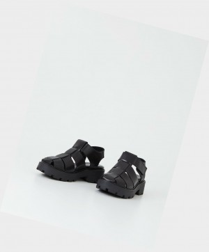 Vagabond Cosmo 2.0 Sandaler Kilklack Dam Svarta | 29348-MBZU