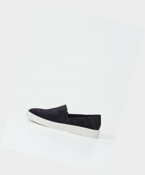 Vagabond Ewan Slip On Sneakers Herr Mörkblå | 17952-HQSY