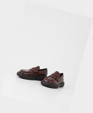 Vagabond Janick Loafers Dam Mörkröda | 42851-ZVOP