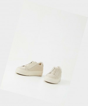 Vagabond Judy Platåsneakers Dam Beige | 39806-WKPD