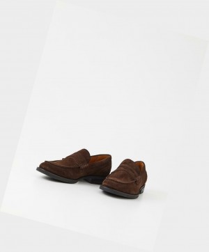 Vagabond Mario Loafers Herr Mörkbruna | 73602-MYVJ