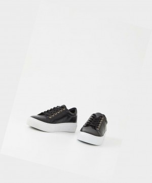 Vagabond Zoe Platform Låga Sneakers Dam Svarta | 38109-NXDE