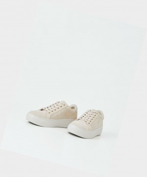 Vagabond Zoe Platform Platåsneakers Dam Vita | 62410-CIPF